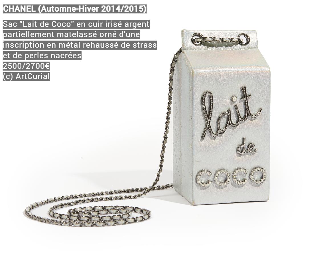 Sac Chanel "Lait de Coco" (c) ArtCurial
