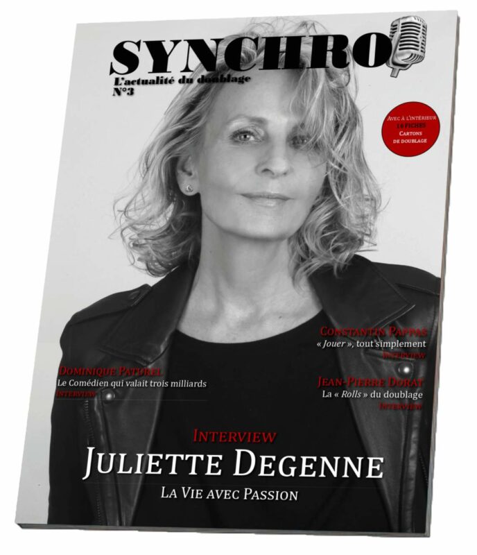 Synchro Magazine 3 couverture Juliette Degenne
