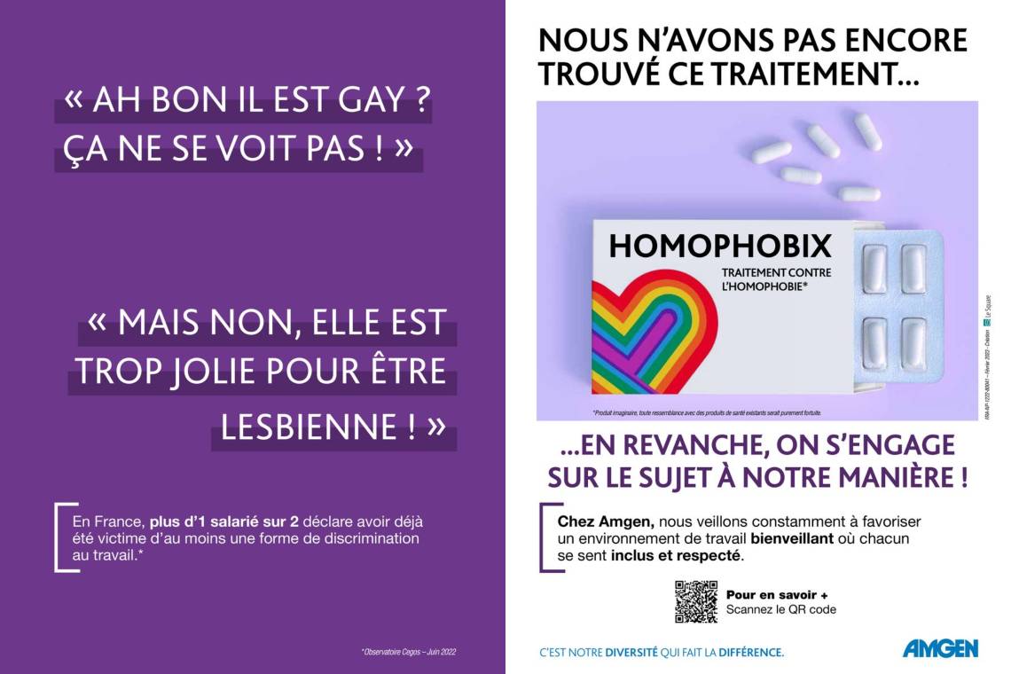 Diversité Amgen France contre homophobie
