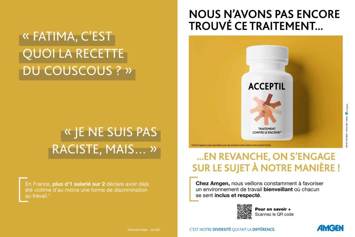 Amgen France campagne de communication