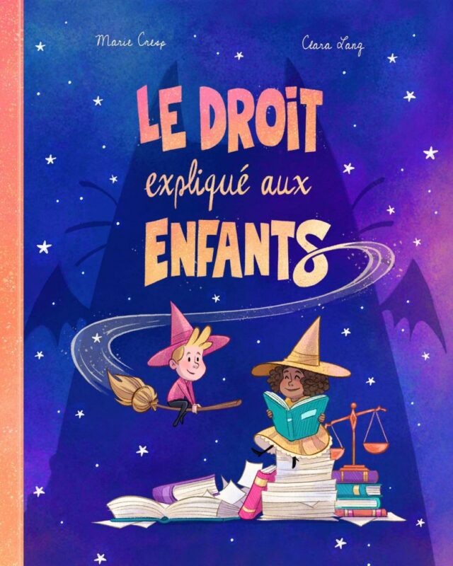 Le Droit expliqué aux enfants couverture livre Marie Cresp