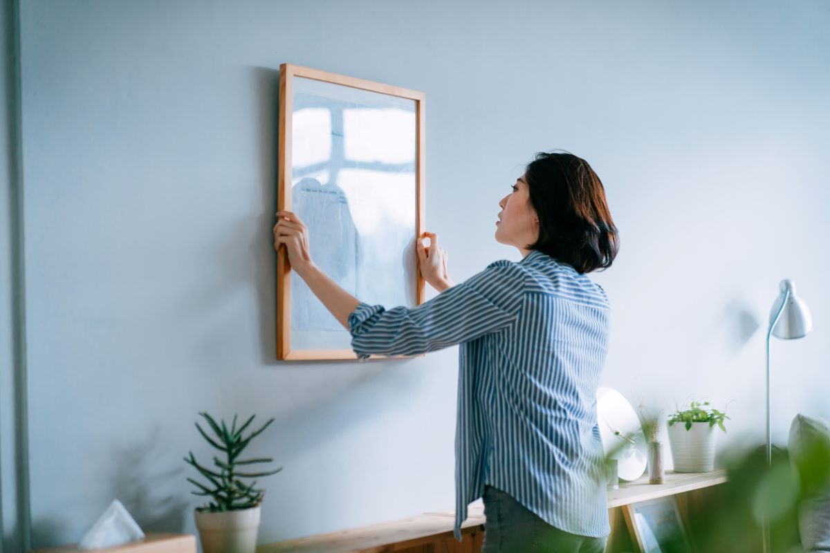 Le Cadre décoration murale oeuvre d'art