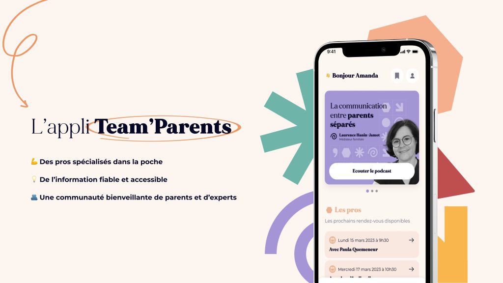 Team'Parents appli parents séparation