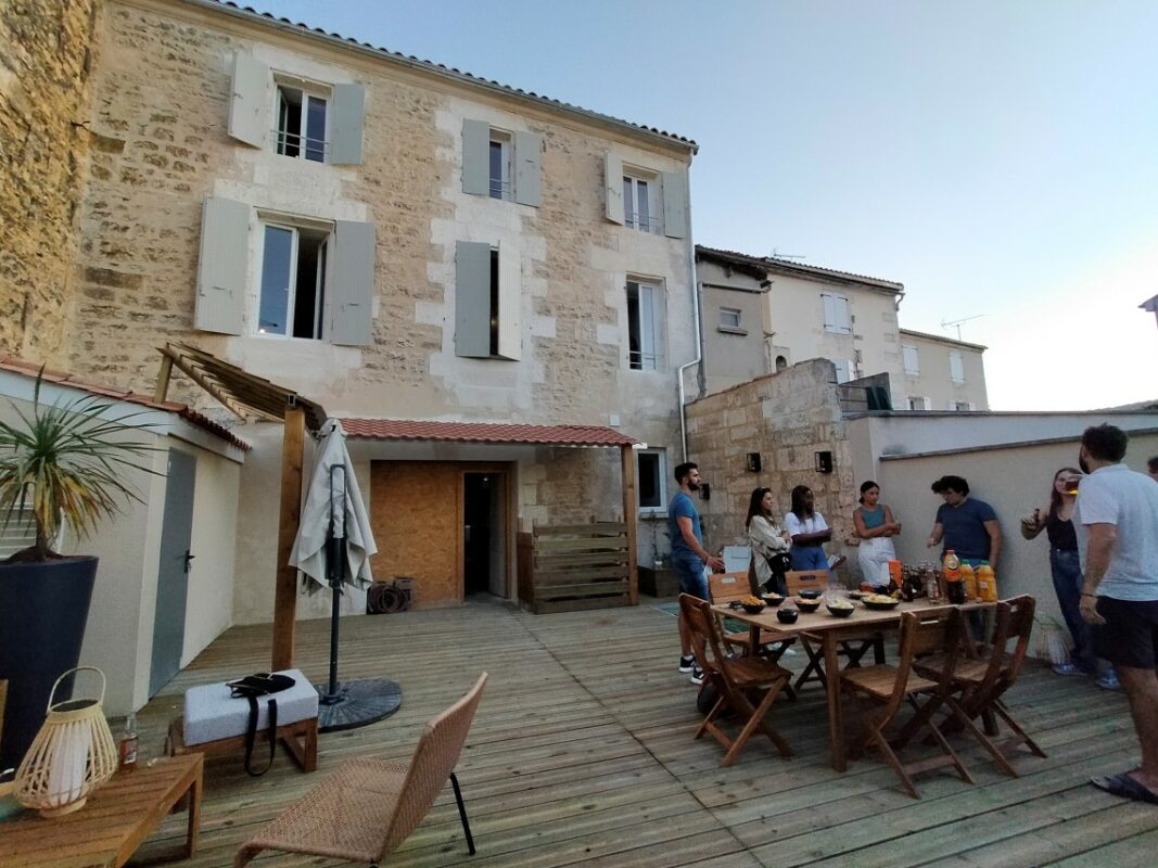Investir Ensemble début du chantier de rénovation