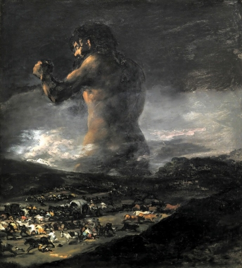 Francisco GOYA Le Colosse