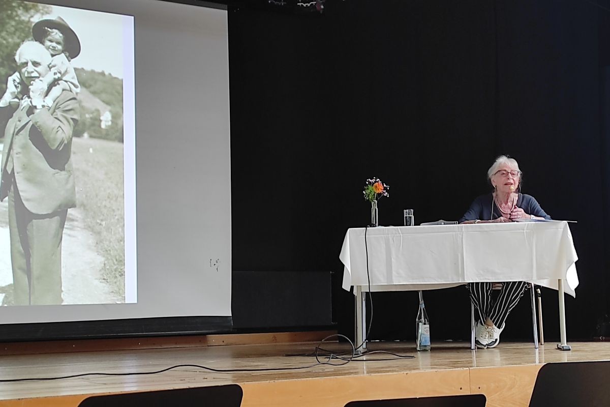 Eva WEYL conférence lycée Heidehof de Stuttgart le 14/7/2025