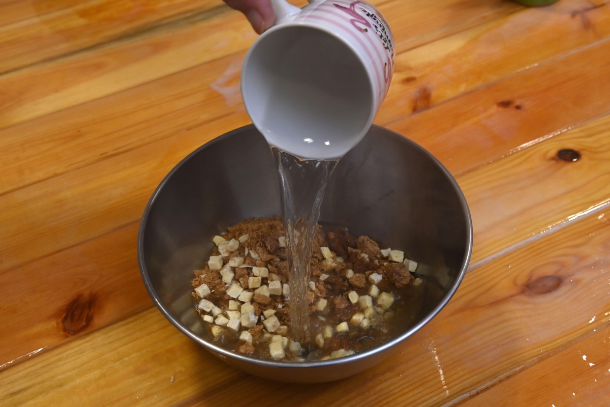 lyophilisation réhydratation aliments