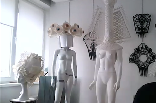 Asya KOZINA paper artiste