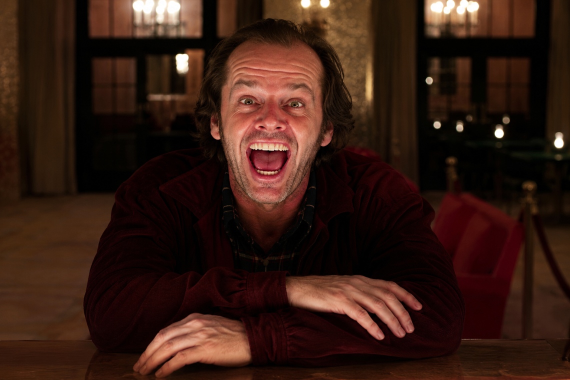 Jack NICHOLSON, dans Shining (Stanley KUBRICK)