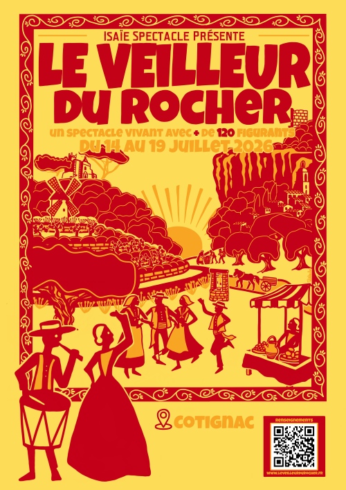 Le Veilleur du Rocher (affiche)