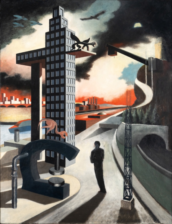 Carl GROSSBERG image onirique sombre Troisi&egrave;me Reich